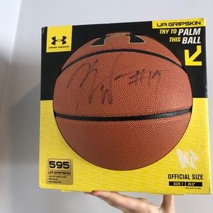 Signed Kemba Walker Official Size Basketball